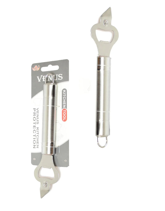 Stainless Steel Kitchen Prep Bottle Opener Kitchen Bar BBQ Silver 18cm 5565